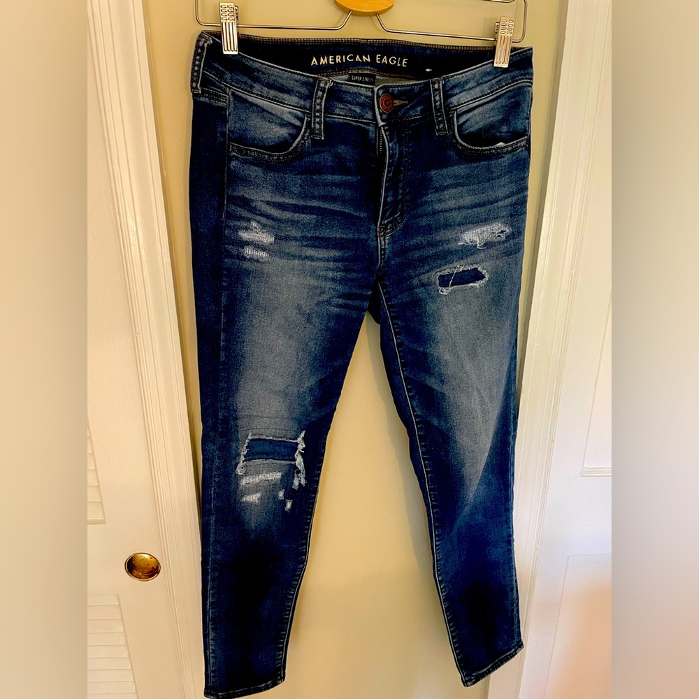 American Eagle Super stretch Jeans in size 8 Short